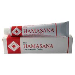 Abbildung: Hamasana Hamamelis Salbe Salbe, 50 g PZN 00842302