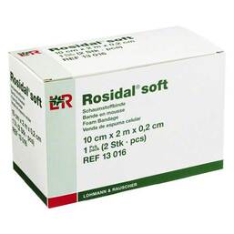 Abbildung: Rosidal Soft Binde 10x0,2cmx 2 St, Binden PZN 00849988