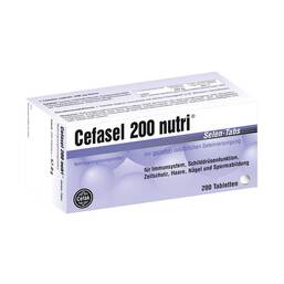 Abbildung: Cefasel 200 nutri Selen Tabs Tabletten Tabletten, 200 St PZN 00854038