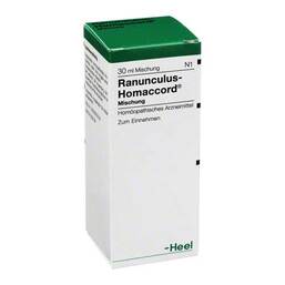 Abbildung: Ranunculus Homaccord Tropfen 30 ml, Tropfen PZN 00855641