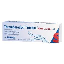 Abbildung: Thrombareduct Sandoz 60.000 I.E. Gel Gel, 100 g PZN 00856787