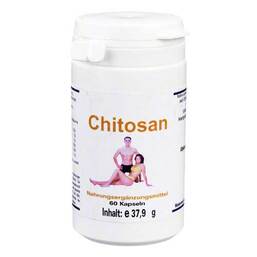 Abbildung: Chitosan 500 mg Kapseln Kapseln, 60 St PZN 00862799