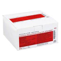 Abbildung: Isotonische Nacl Lösung 0,9% Eifelfango Injektionslösung 100X2 ml, Injektionslösung PZN 00874199
