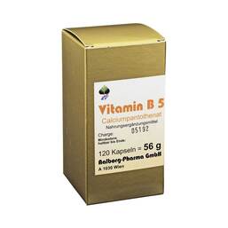 Abbildung: Vitamin B5 Kapseln Kapseln, 120 St PZN 00876873