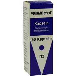 Abbildung: Rowachol Weichkapseln Weichkapseln, 50 St PZN 00888132
