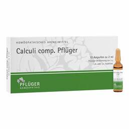 Abbildung: Calculi comp. Pflüger Ampullen Ampullen, 10 St PZN 00895652