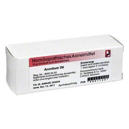 Abbildung: Aconitum D 6 Globuli Globuli, 10 g PZN 00907125