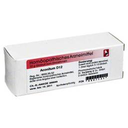 Abbildung: Aconitum D 12 Globuli Globuli, 10 g PZN 00907131