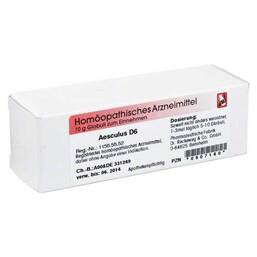 Abbildung: Aesculus D 6 Globuli Globuli, 10 g PZN 00907160
