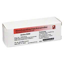 Abbildung: Arnica D 200 Globuli 10 g, Globuli PZN 00907243