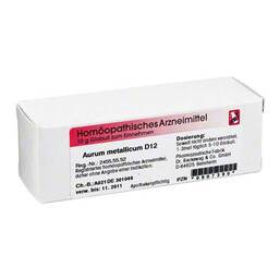 Abbildung: Aurum metallicum D 12 Globuli Globuli, 10 g PZN 00907390