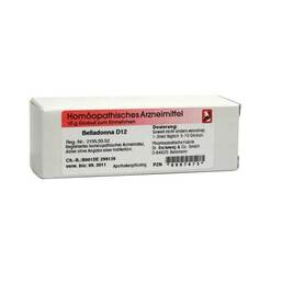 Abbildung: Belladonna D 12 Globuli Globuli, 10 g PZN 00907473
