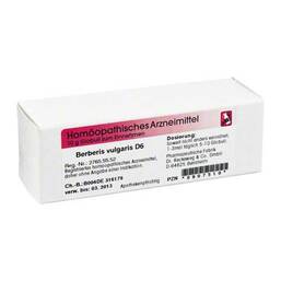 Abbildung: Berberis Vulgaris D 6 Globuli Globuli, 10 g PZN 00907510