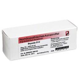 Abbildung: Bryonia D 12 Globuli Globuli, 10 g PZN 00907579