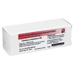 Abbildung: Carduus marianus D6 Globuli Globuli, 10 g PZN 00907734