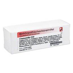 Abbildung: Chamomilla D 30 Globuli Globuli, 10 g PZN 00907800