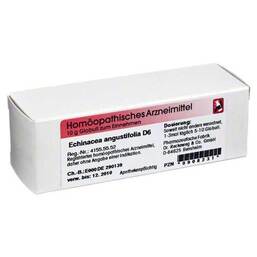 Abbildung: Echinacea angustifolia D 6 G Globuli, 10 g PZN 00908231