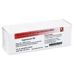 Abbildung: Hypericum D 6 Globuli Globuli, 10 g PZN 00908780