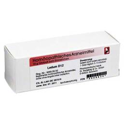 Abbildung: Ledum D 12 Globuli Globuli, 10 g PZN 00908834