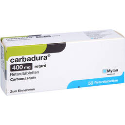 Abbildung: Carbadura 400 mg retard Tabl 50 St, Retard-Tabletten PZN 00914131