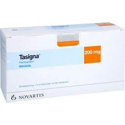 Abbildung: Tasigna 200 mg Hartkapseln 4X28 St, Hartkapseln PZN 00920048