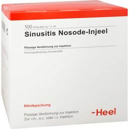 Abbildung: Sinusitis Nosode Injeel Ampullen 100 St, Ampullen PZN 00939875