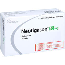 Abbildung: Neotigason 10 mg Hartkapseln 100 St, Hartkapseln PZN 00940134