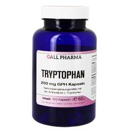 Abbildung: Tryptophan 250 mg GPH Kapseln 120 St, Kapseln PZN 00943664