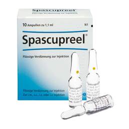 Abbildung: Spascupreel Ampullen Ampullen, 10 St PZN 00951221
