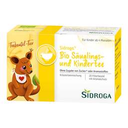Abbildung: Sidroga Bio Säuglings- und Kindertee Filterbeutel Tee, 20X1.3 g PZN 00953987