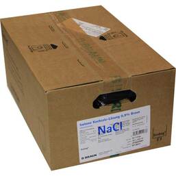 Abbildung: Kochsalzlösung 0,9% Braun Ecobag 20X250 ml, Infusionslösung PZN 00954745