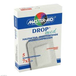 Abbildung: Drop med 7x5 cm Wundverband Master Aid 5 St, Verband PZN 00955845