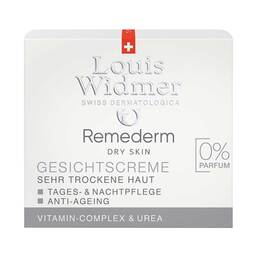 Abbildung: Widmer Remederm Gesichtscreme unparfümiert Creme, 50 ml PZN 00956276
