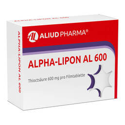 Abbildung: ALPHA-LIPON AL 600 Filmtabletten Filmtabletten, 60 St PZN 00958393