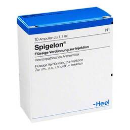 Abbildung: Spigelon Ampullen 10 St, Ampullen PZN 00961165