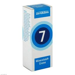 Abbildung: Mineralstoff-Creme Nr.7 Creme, 75 ml PZN 00971198
