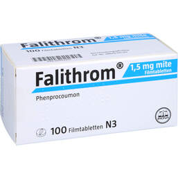 Abbildung: Falithrom 1,5 mite Filmtabletten 100 St, Filmtabletten PZN 00972915