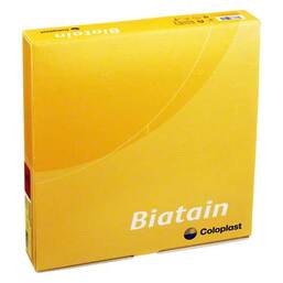 Abbildung: Biatain Schaumverband 20x20 cm nicht haftend 5 St, Verband PZN 00975546