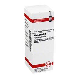 Abbildung: Phytolacca D 1 Dilution Dilution, 20 ml PZN 00976451