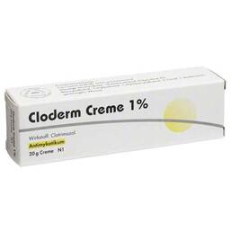 Abbildung: Cloderm Creme 1% Creme, 20 g PZN 00976557
