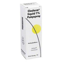Abbildung: Cloderm Liquid 1% Pumpspray Spray, 30 ml PZN 00976617