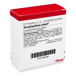 Abbildung: Strophanthus Injeel Ampullen 10 St, Ampullen PZN 00980381