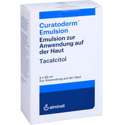 Abbildung: Curatoderm Emulsion 2X50 ml, Emulsion PZN 00983149