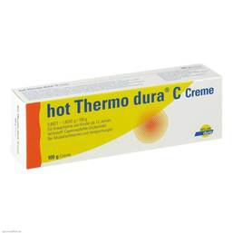 Abbildung: Hot Thermo dura C Creme Creme, 100 g PZN 01001102