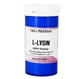 Abbildung: L-Lysin Pulver 100 g, Pulver PZN 01004023