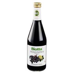 Abbildung: Biotta Holunder Direktsaft mit Teeausz. + Agavendicks. Saft, 500 ml PZN 01004827