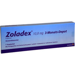 Abbildung: Zoladex 10,8 mg 3-Monats Depot Implant.i.e.F.-Spr. 1 St, Implantat PZN 01005471