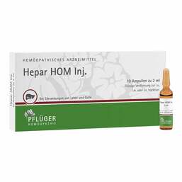 Abbildung: Hepar Hom Injektion Ampullen Ampullen, 10X2 ml PZN 01006594