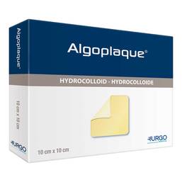 Abbildung: Algoplaque 10x10cm flexibler Hydrokolloidverband 20 St, Verband PZN 01007547