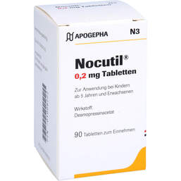 Abbildung: Nocutil 0,2 mg Tabletten 90 St, Tabletten PZN 01008222